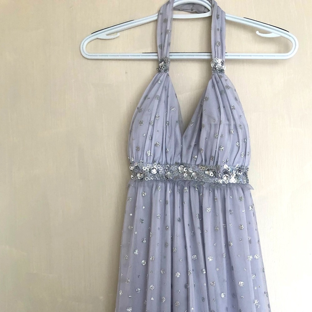 Short prom dress size zero halter top